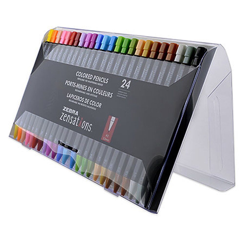 Colored Pencils, Art & School, Zensations, Mechanical, 24 set, 332533